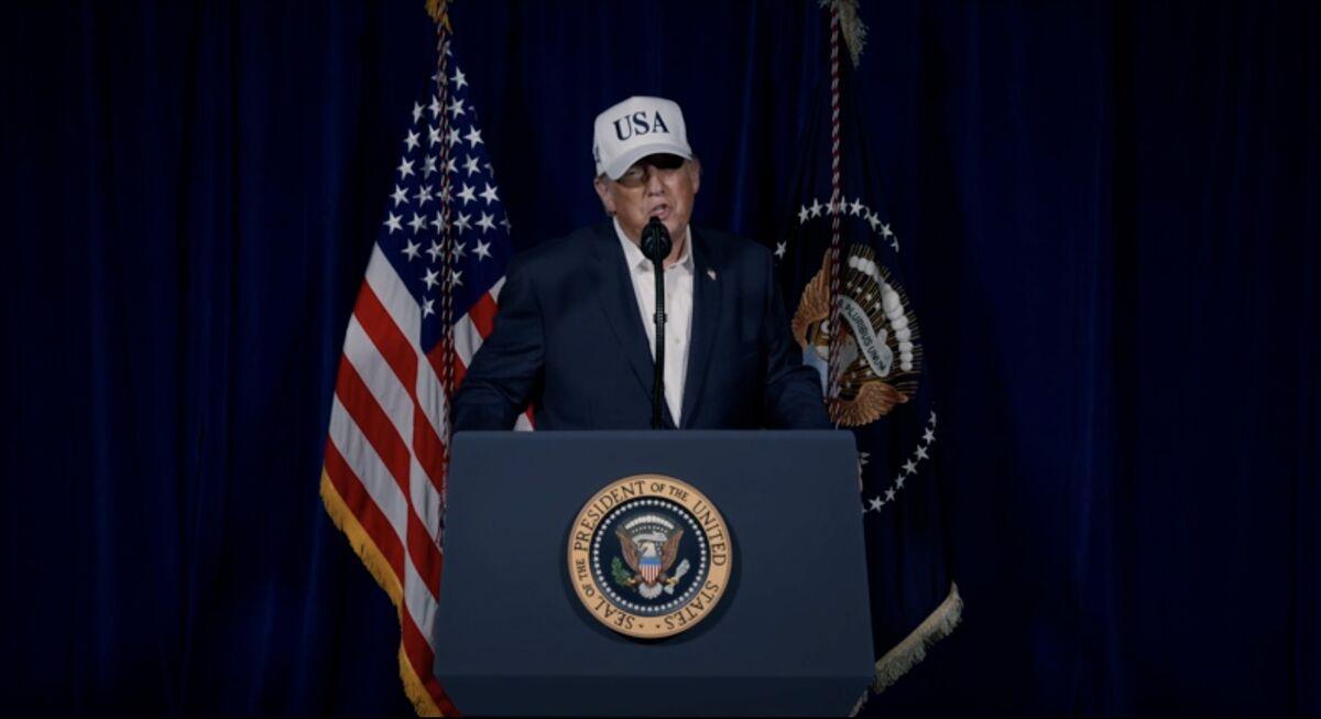 特朗普在八分钟视频中阐述对伊朗发动攻击的理由