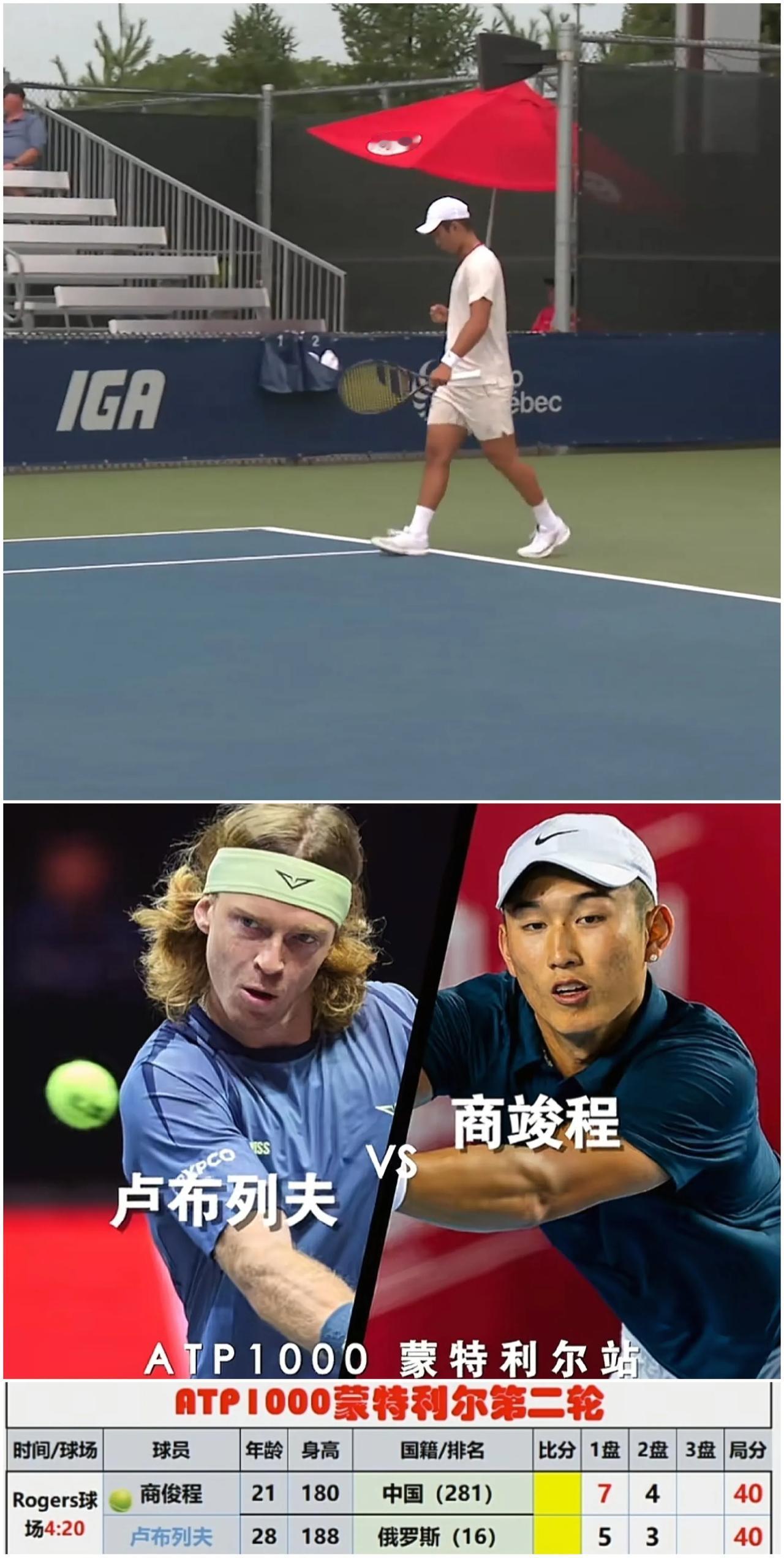 2026跟着网球环游世界蒙特利尔ATP1000,男子单打第二轮的比赛