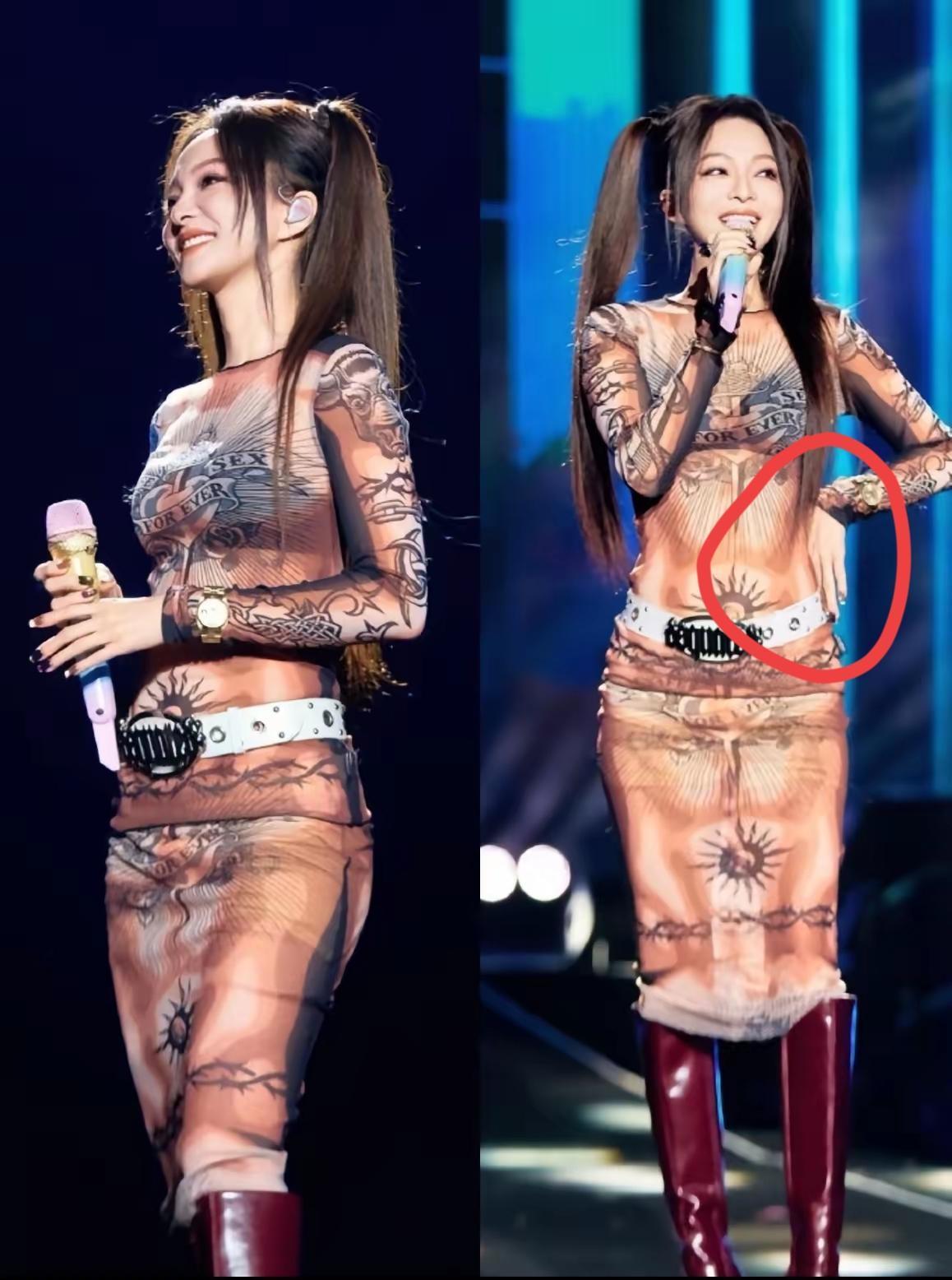 对不起，张韶涵，​我实在是没眼看了，​即使是你的粉丝骂我，我也要说，你在昆山