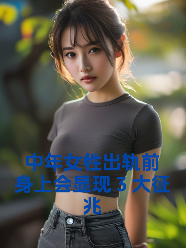 中年女性出轨前，身上会显现3大征兆