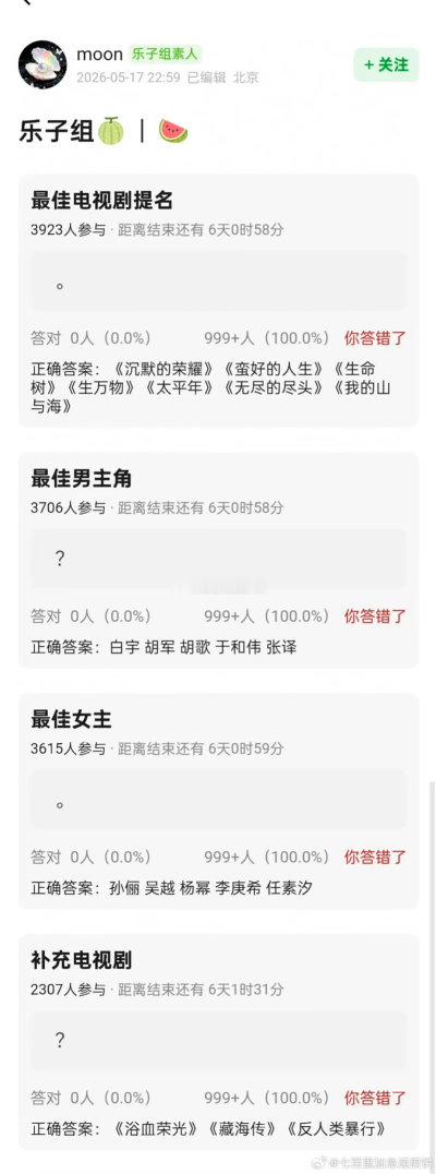 曝白玉兰入围名单曝白玉兰最新版提名真的假的……