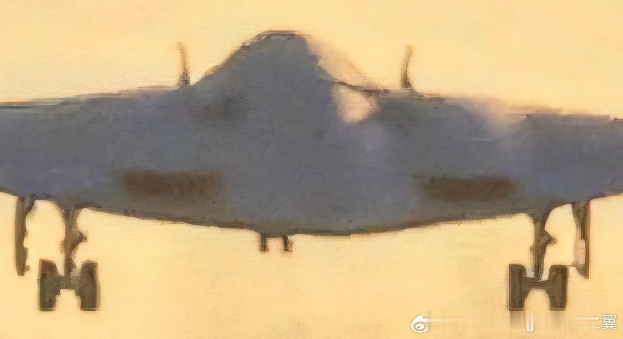 B-21深埋式尾喷管的模糊图​​​