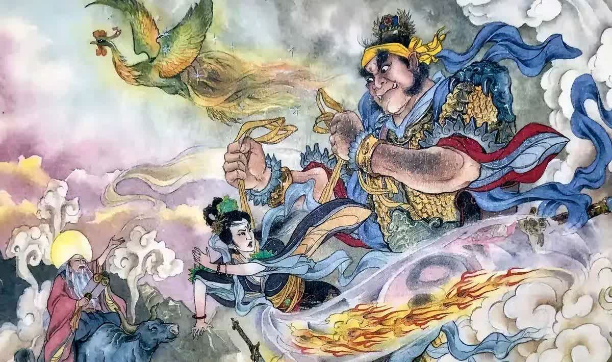 我一直觉得云霄娘娘的结局特别憋屈。太上老君擒了她，明明说压在麒麟崖下，最