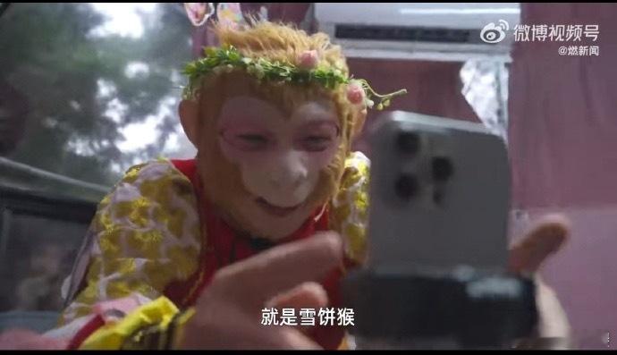 景区NPC仅用两年成了300万粉丝网红雪饼猴王铁柱的网红之路好感人！从景区NP