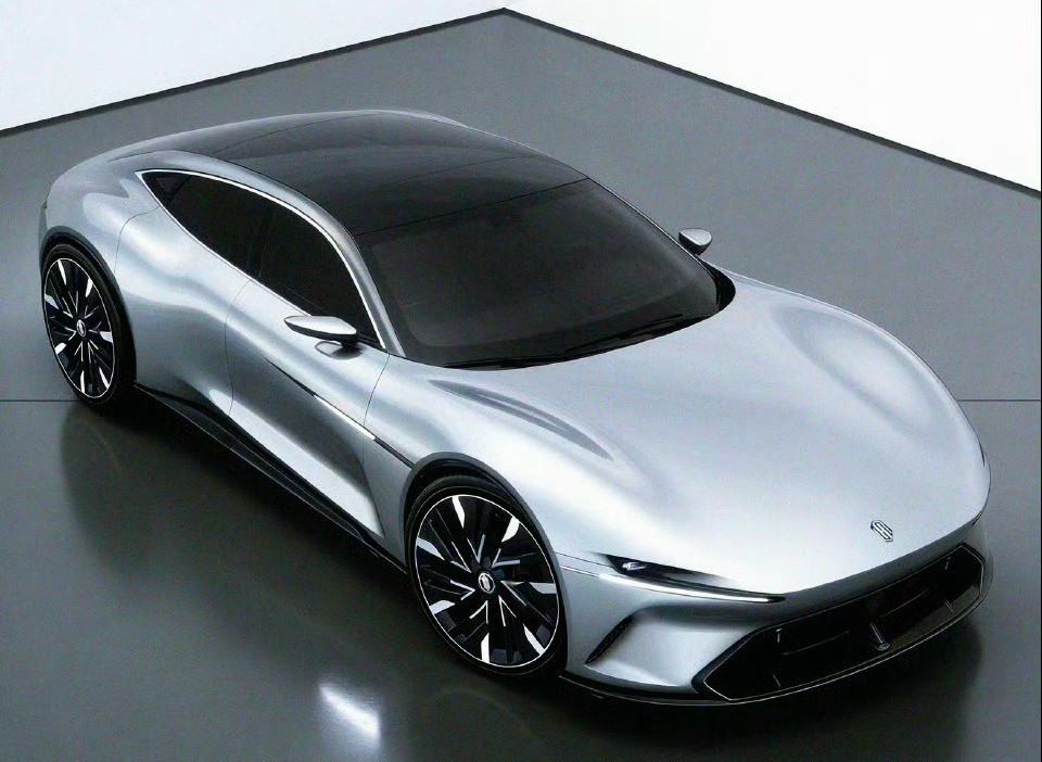 听说图一是尚界轿跑渲染图，看起来有点熟悉，不过确实帅，如果真能做出来就牛了