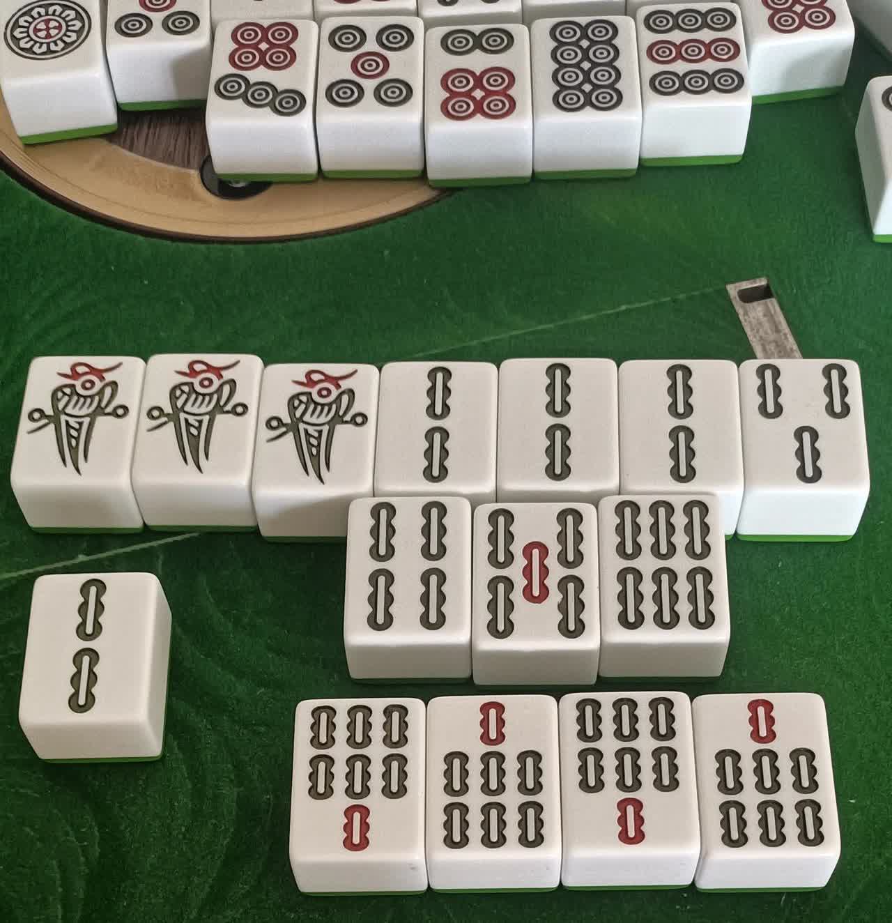 昨天下午打麻将，你们说气人不，我4个7条在手，摸了个6条，然后我