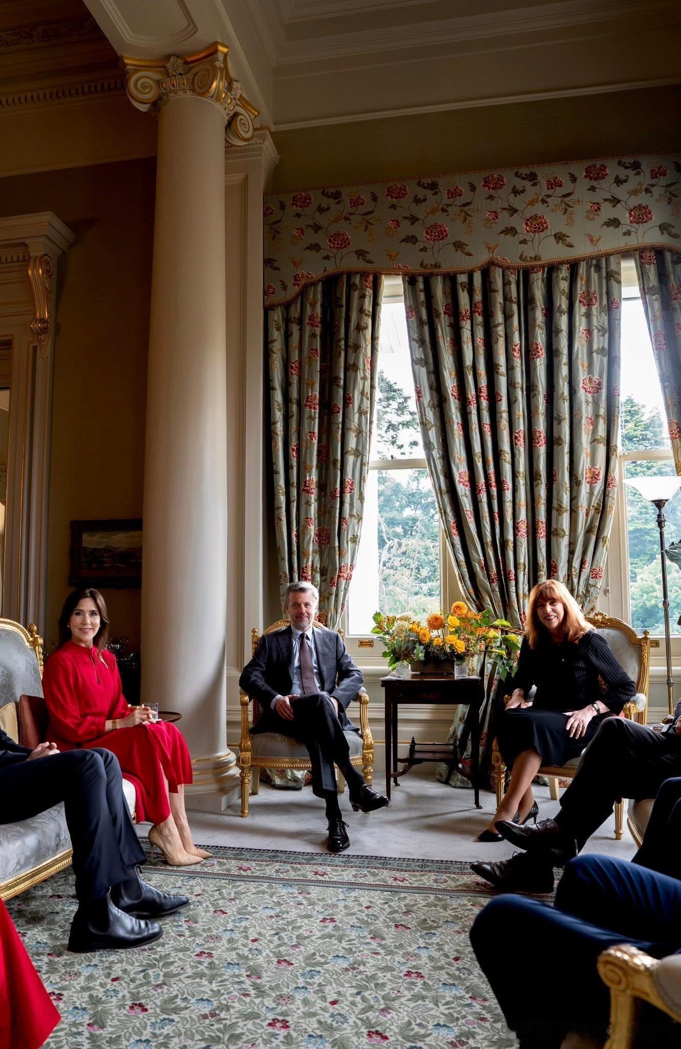 新闻2026.3.17丹麦国事访问澳大利亚Day3参加澳大利亚总理举办私人