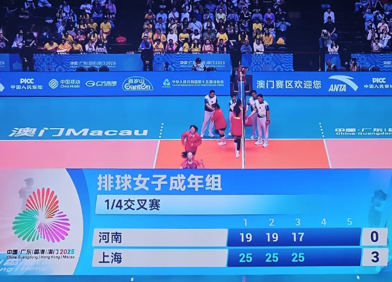 女排四场淘汰赛央视选择了河南对上海这一场进行直播，说明央视还是很有慧眼的，知道观