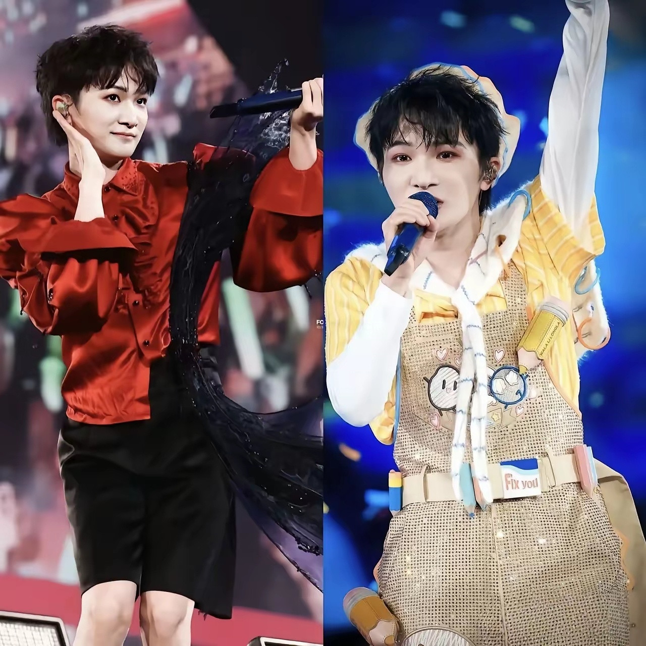 周深作为一个大老爷们，这是女装女性化，还是舞台造型的创意设计？