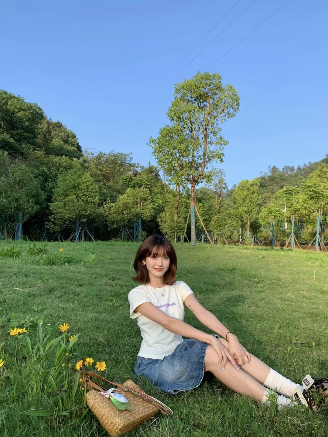 出门吸氧🌳