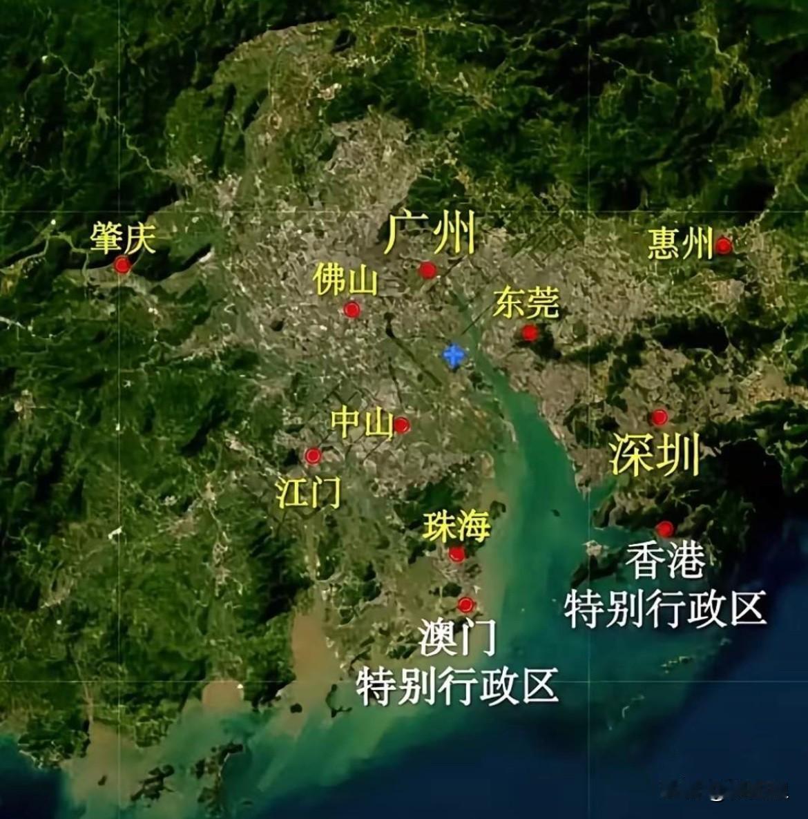 大湾区其实是个瘸腿，为何？主要就是因为珠江西岸发展太不健康了。看东岸的深圳东莞已