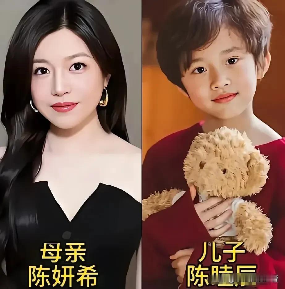 明星母子同框对比，基因遗传太真实。盘点几组明星妈妈和儿子的合照，看完不得不感叹