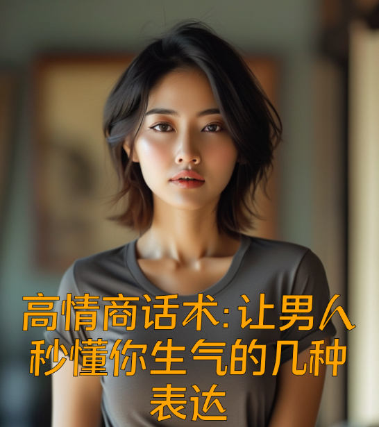 高情商话术：让男人秒懂你生气的几种表达