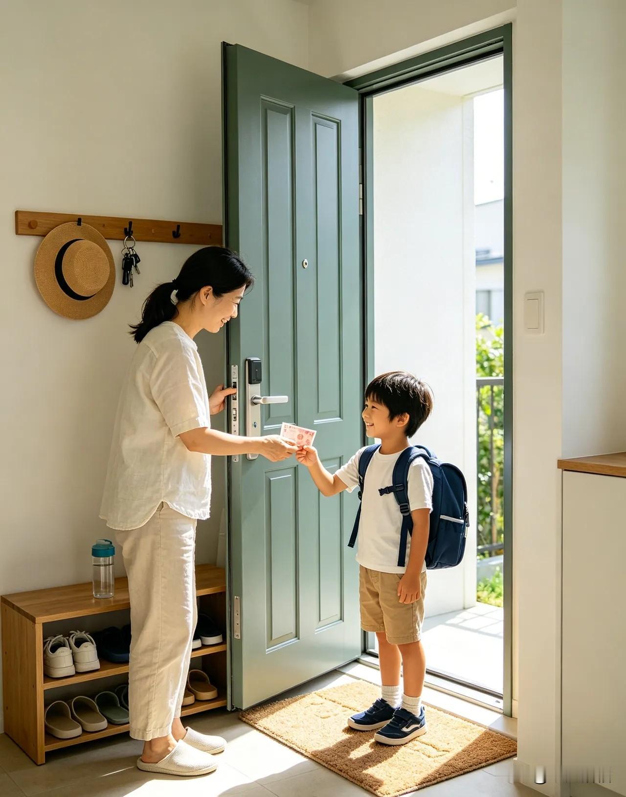 父母给钱的方式，决定孩子一生的底气一、大方给，不唠叨。孩子要钱买文具，