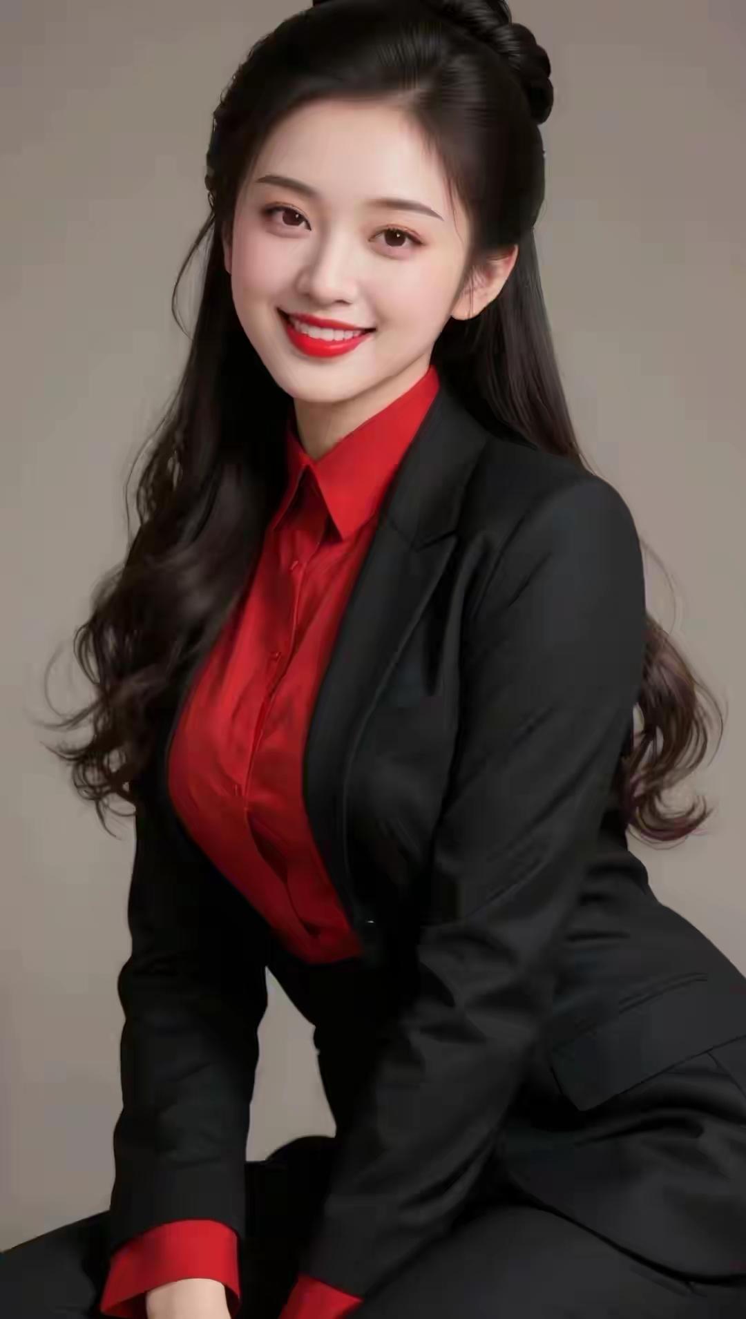 天净沙·古镇嫣红幽街石径烟霞，嫣红独绽娇花。风拂香盈巷雅。仙姝入画，岁