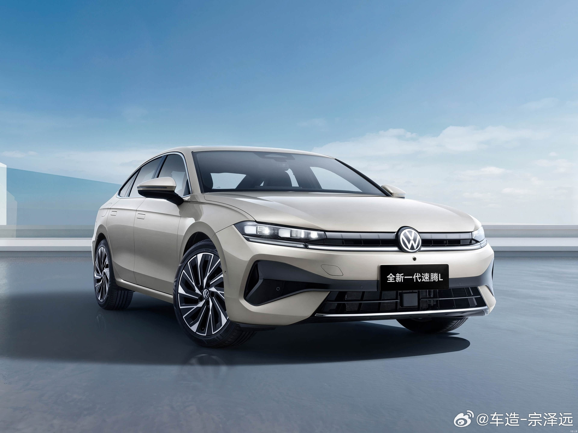 最近大众速腾L热度太高了，13.99万的预售价能买到一个车长4.8m全新设计语言