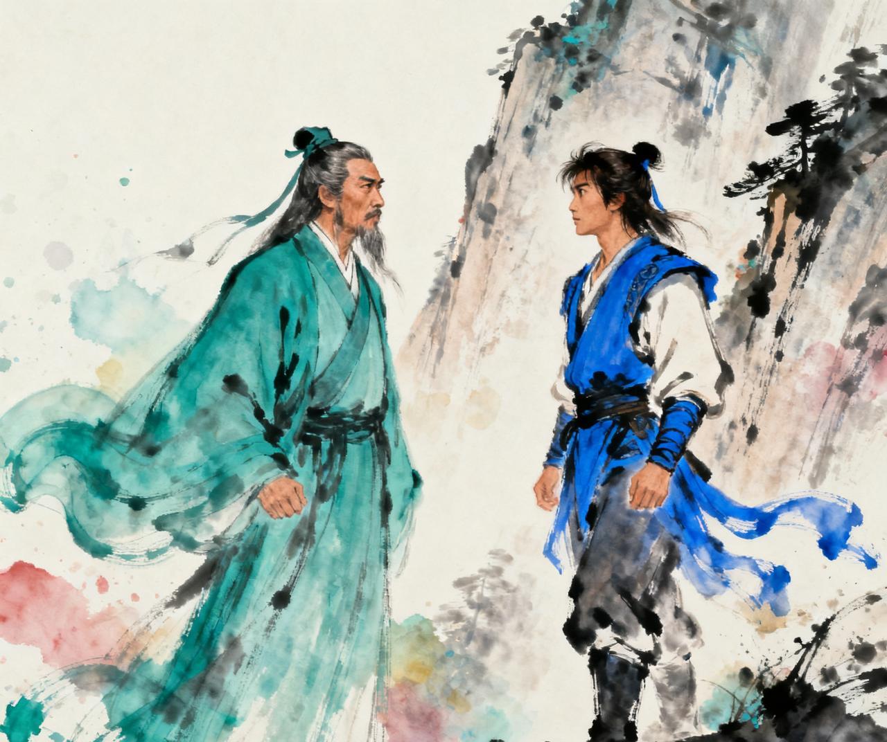 岳不群这人很有意思，嘴上三番五次说要传《紫霞神功》给大弟子令狐冲，结果直到师徒反