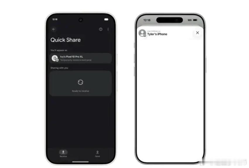 这是好事啊，多一种文件传输方式，更方便。快速共享配合隔空投送（AirDrop）