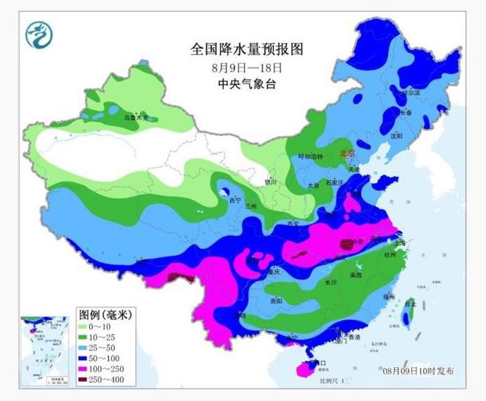 【中期天气预报】最新数值来看未来十天，将有西路和东路冷空气影响我国。冷空气大致