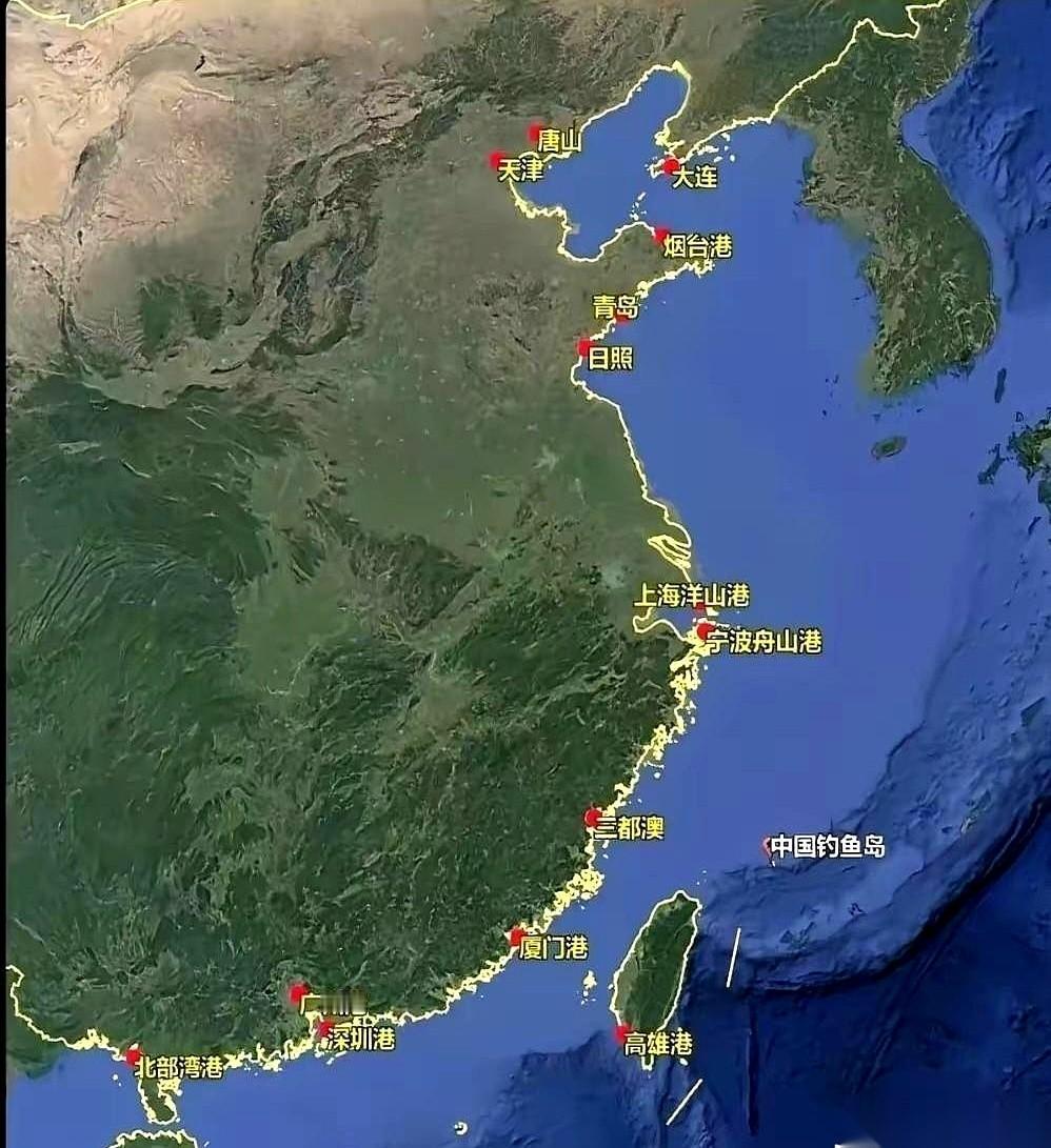 有时候你不得不承认，老天爷就是这么偏心。从北往南捋，唐山、天津、大连、青岛，