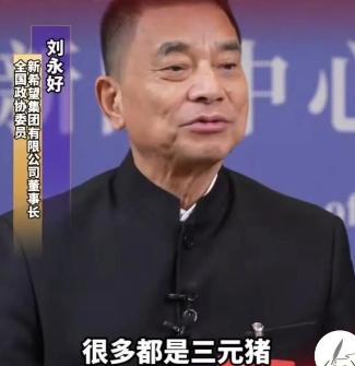 为什么现在的猪肉不香了？饲料大王刘永好说：我们现在吃的猪肉很多都是三元猪，三元猪