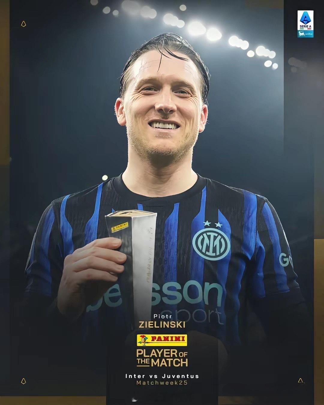 意甲第25轮国家德比，国际米兰与尤文图斯的对决真是让人热血沸腾！泽林斯基第90分