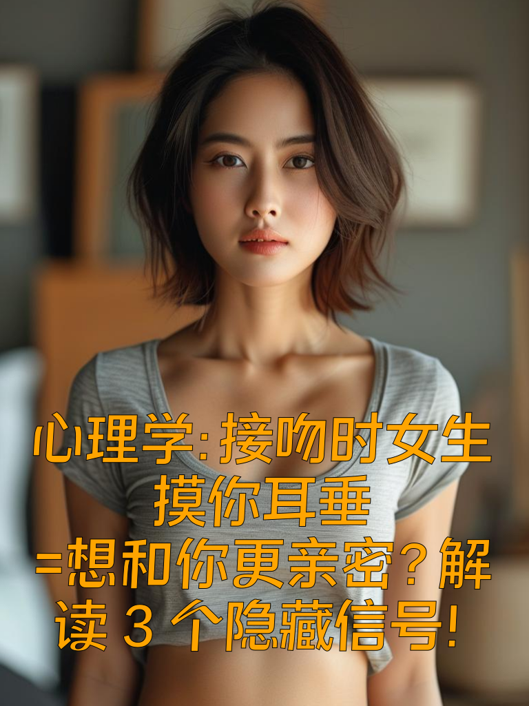 心理学：接吻时女生摸你耳垂=想和你更亲密？解读3个隐藏信号！