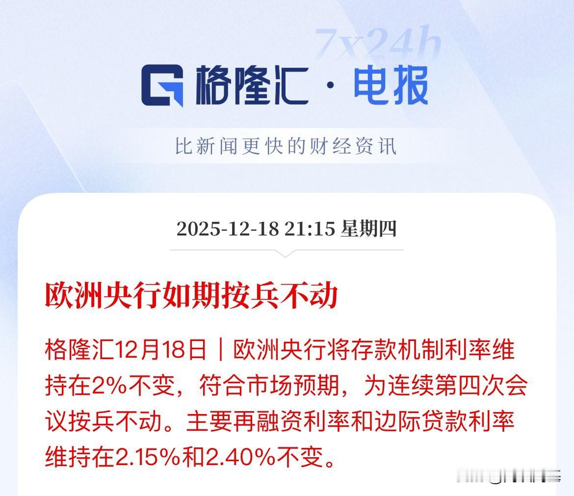 美联储下调25个基点，欧洲继续维持利率不变，小日本预期加息25个基点美国下调