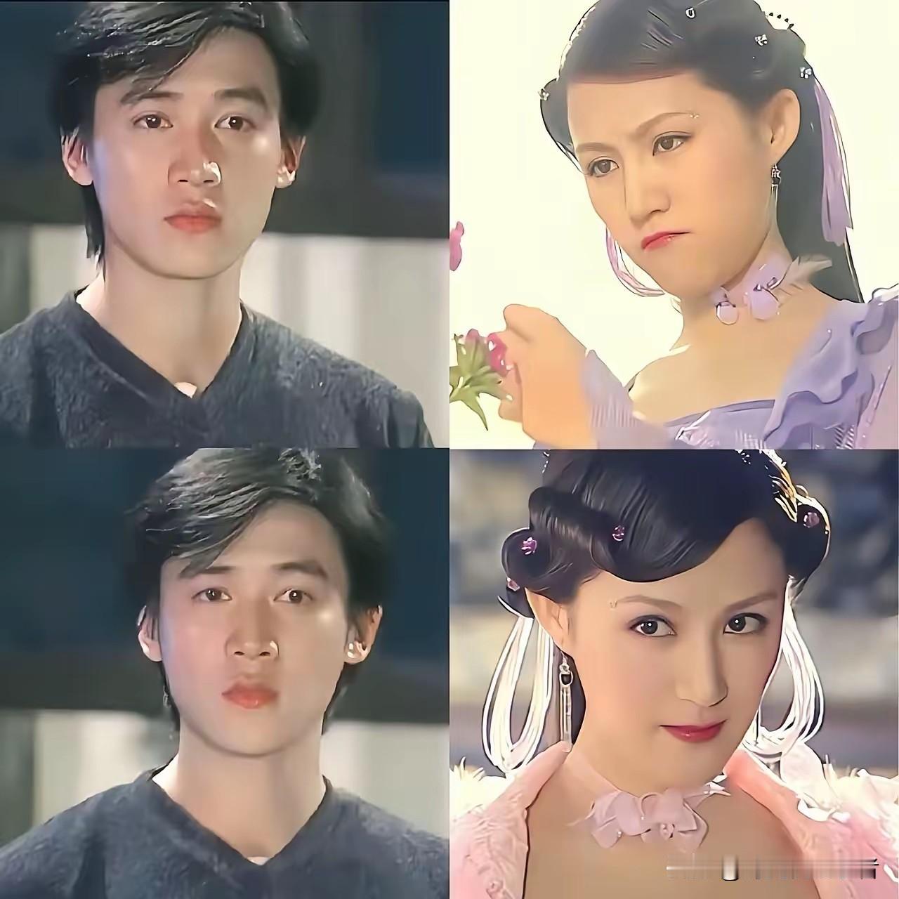 鲍蕾和陆毅才是娱乐圈的模范夫妻，一见钟情，1995年，上海戏剧学院的迎新典礼上相