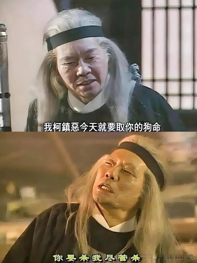 以前觉得射雕英雄传里的飞天蝙蝠柯镇恶总是自不量力，看不清形势每次都要和大反派