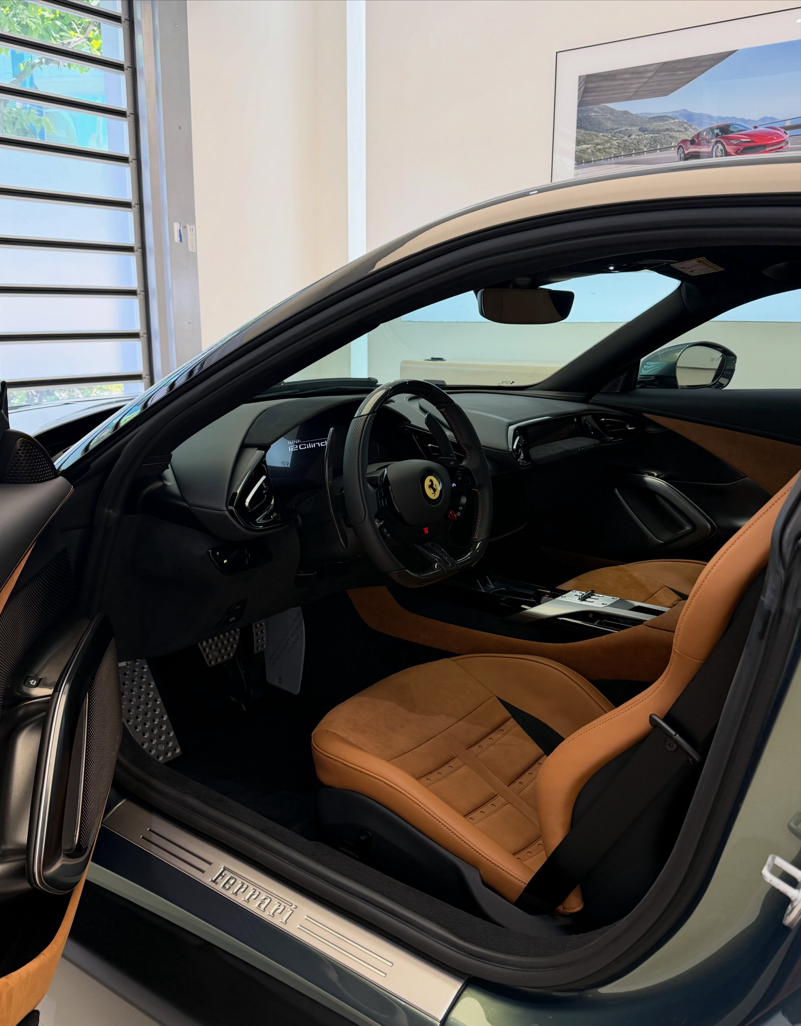 Ferrari12Cilindri油漆：VerdeMinerale