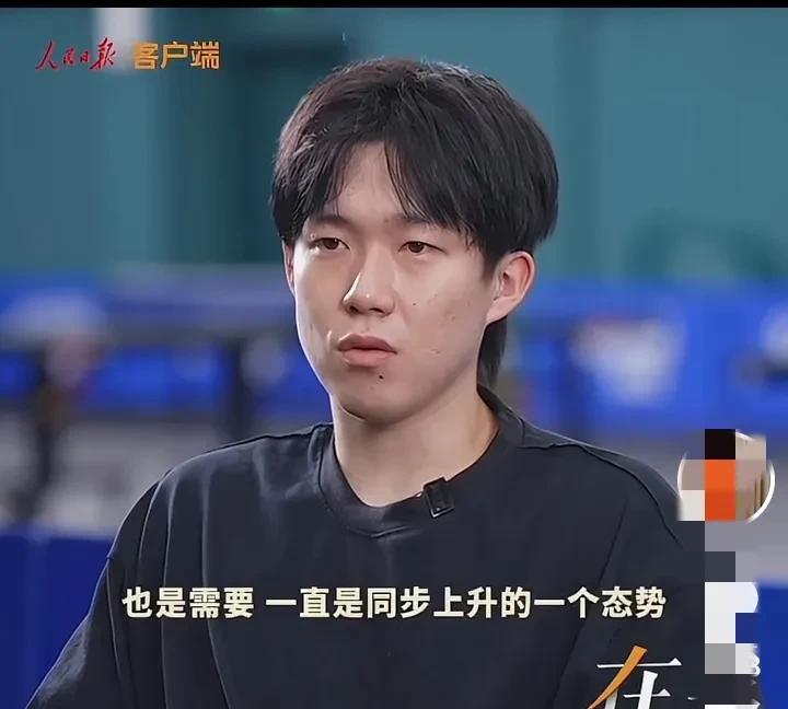 近日，王楚钦接受人民日报采访，提到了和孙颖莎的混双8年，是一直同步上升的一个态势