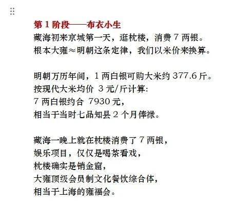 不看藏海传，我还不知道原来大雍公务员这么惨！看完《藏海传》，我彻底震惊了