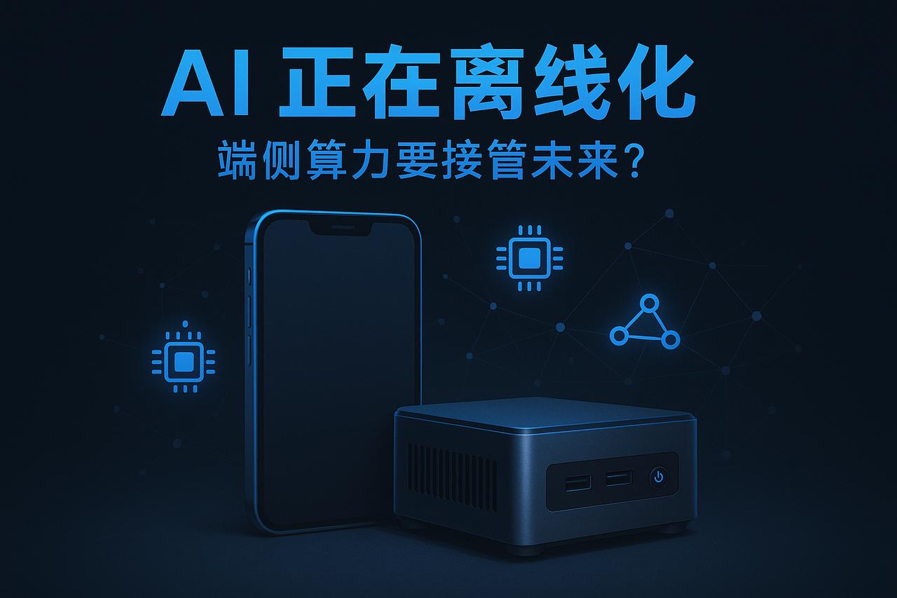 AI大模型开始“离线化”了：设备侧推理要夺回算力主导权？最近的AI圈有