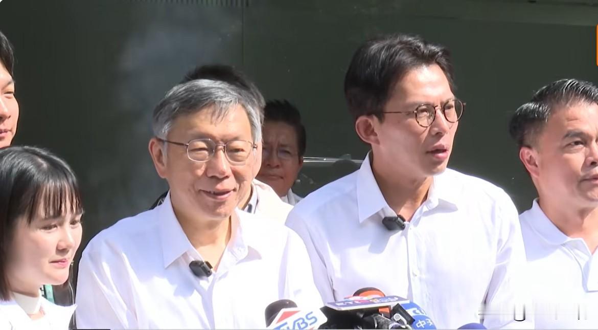 柯文哲：蓝白合作要有政党协议针对蓝白合议题，民众党前主席柯文哲今天（26日）