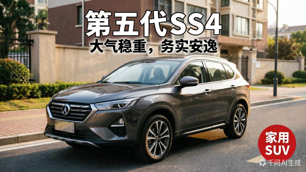 首付2万多！小城家庭别盯高配，8万级SUV，家庭够用就很香小城普通家庭买车