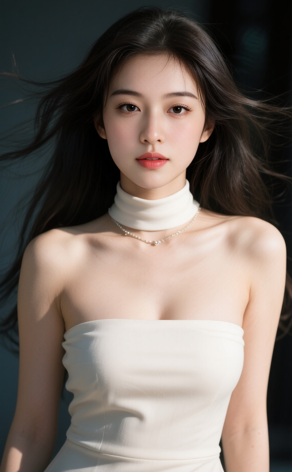 连衣裙美女曲线撩人心弦