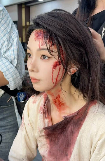 陈瑶霍仙姑战损照陈瑶霍仙姑战损造型陈瑶战损版霍仙姑来袭~陈瑶话]