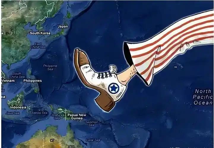美国副助理国务卿当众放出狠话，对着镜头公开警告，谁要是敢拦截运往台岛的军火船只，