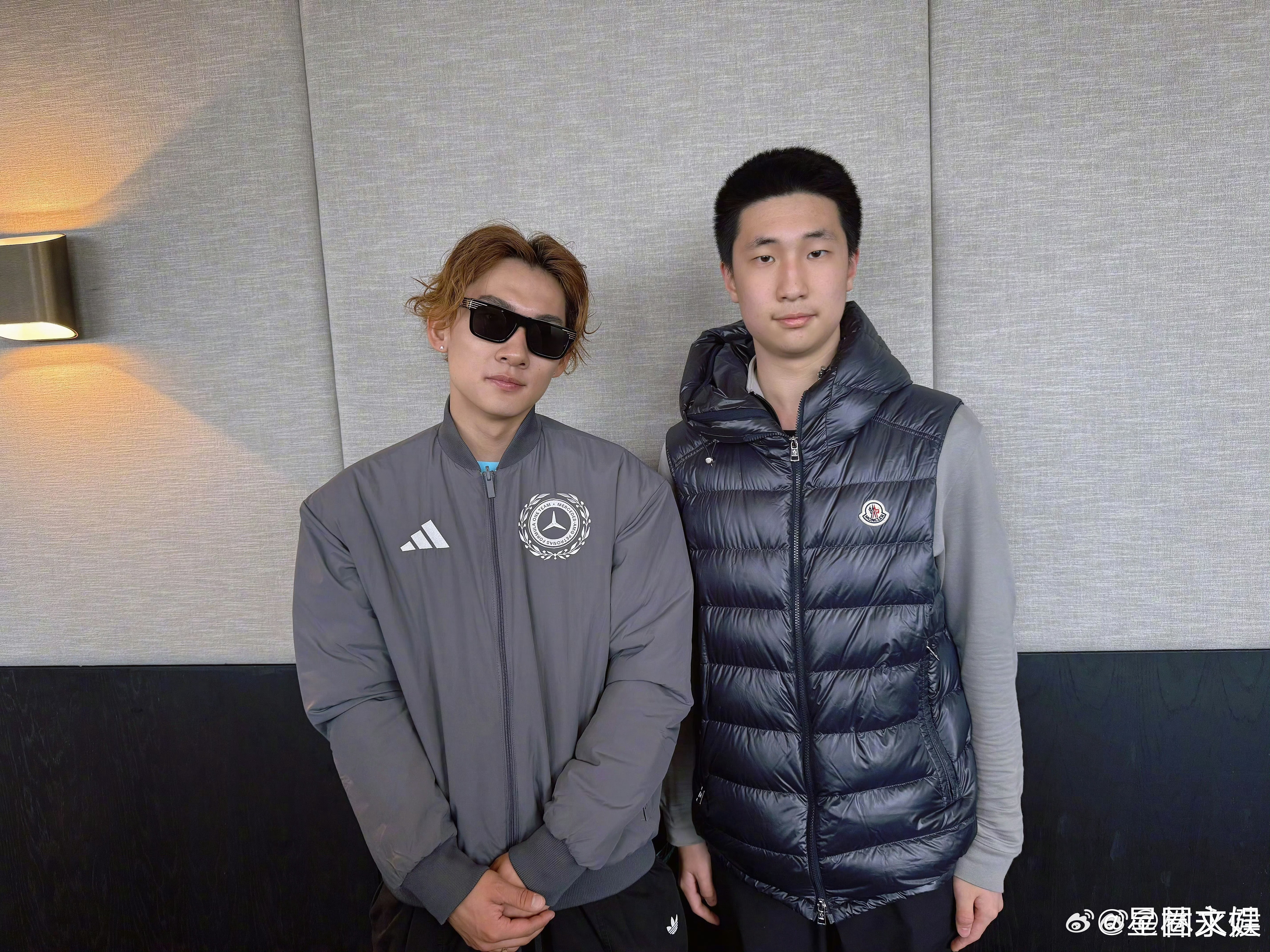 林永健儿子与苏翊鸣合照林大竣翻版林永健大竣长这么高了