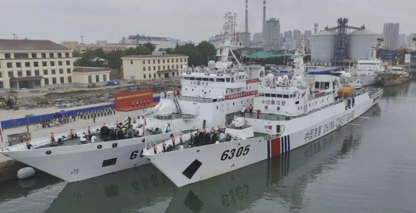 中国海警重装编队远赴北太平洋，45天公海巡航释放什么信号这次出海不太一样——目