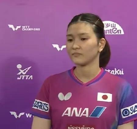 没想到在wtt横滨冠军赛，零封战胜郑怡静后，桥本帆乃香在采访时谈到下一轮可能对阵