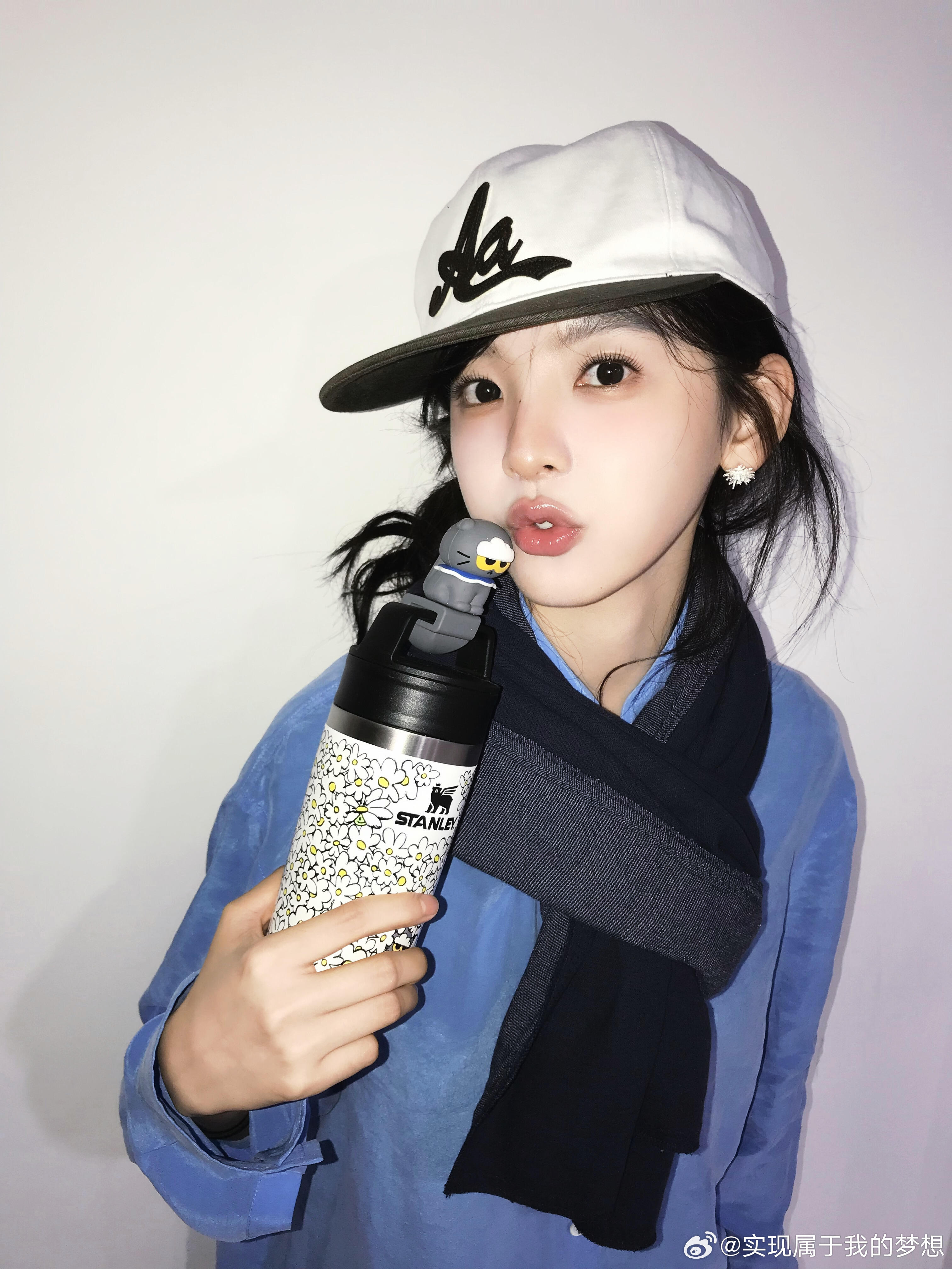 #章若楠#那么大碗的面竟然被你吃完了！​
