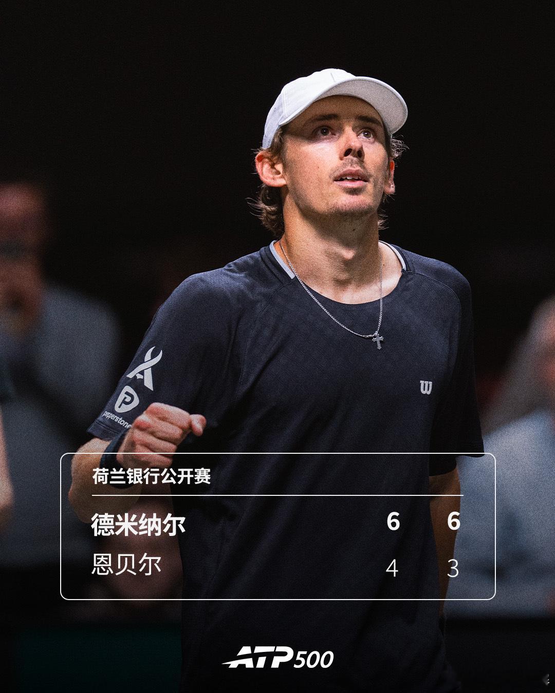 德米纳尔挺进决赛🔥ATP500荷兰银行公开赛在鹿特丹展开半决赛争夺，头号种子、