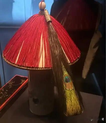 乾隆朝以前，花翎属于极其稀缺的品种，地方官不论督抚还是布按，一律佩戴蓝翎。康