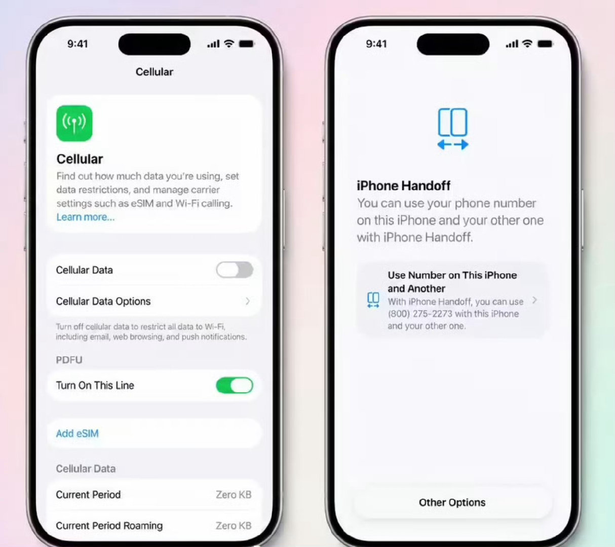 #iOS27新增iPhone接力功能#这个好可以注销几个手机卡了每月月租真是不少交[doge]​