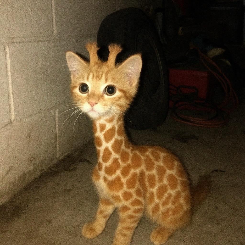 AI生成哈萌宠小猫宠物猫