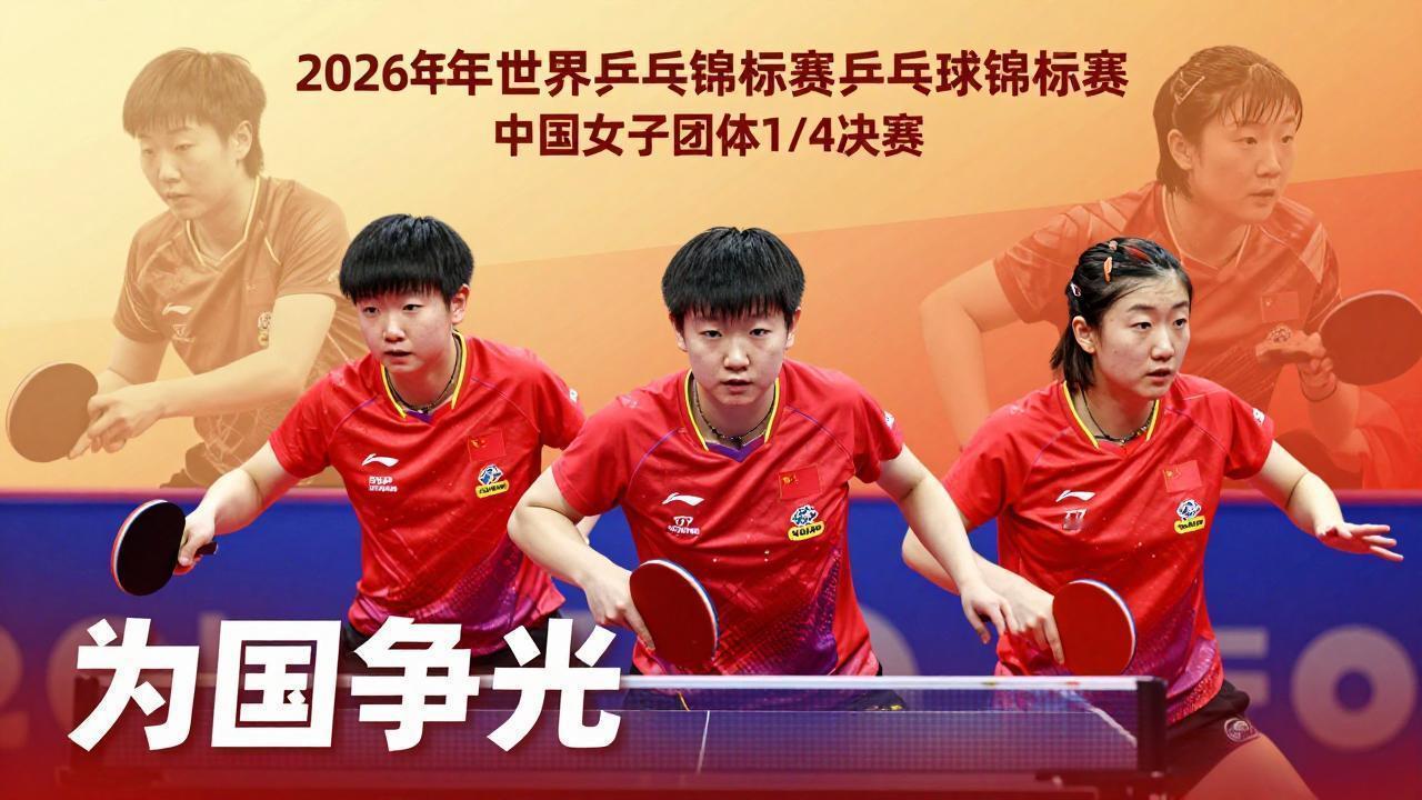 剑指双冠！国乒今日伦敦世乒赛1/4决赛迎硬仗伦敦当地时间5月7日，2026世