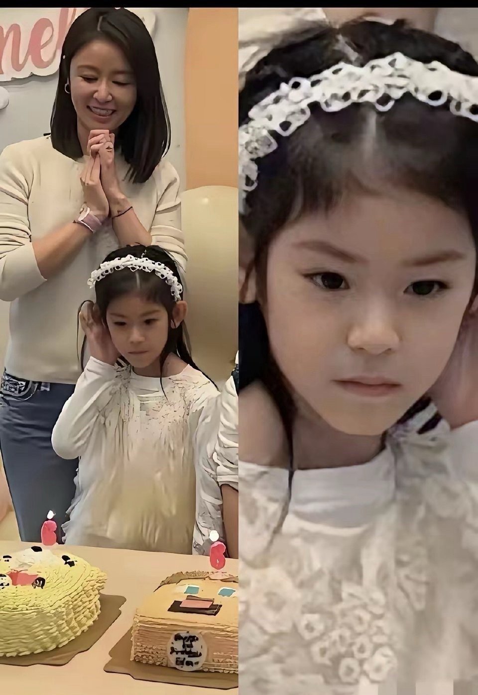 谁懂啊！一看到林心如霍建华的女儿，就忍不住疯狂好奇——妈妈是灵气满满的“紫薇”，