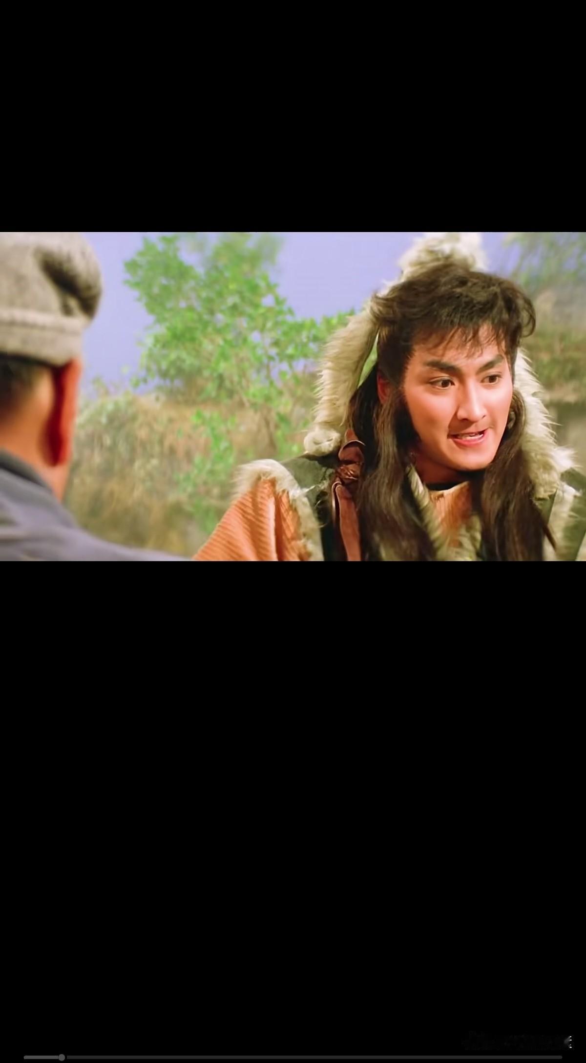 武侠片经典场景，总是让人回忆起过去纯真的时光，那时的小生何家劲是真的帅，女